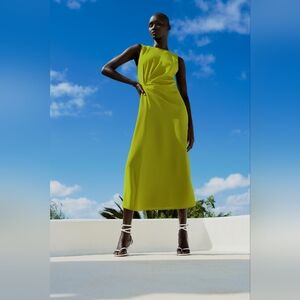 NWOT Zara Side Ruched Dress - size small